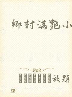 乡村满艳小说封面