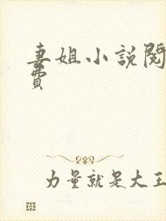 妻姐小说阅读免费