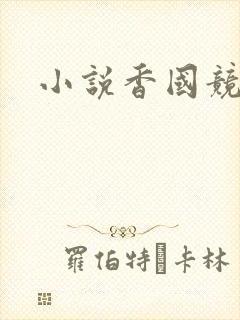小说香国竞艳封面