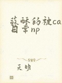 苏酥的被cao日常np