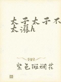 太子太子不要了太涨h