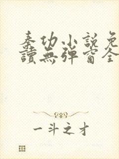 秦功小说免费阅读无弹窗全文