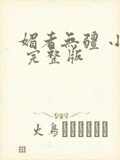 媚者无疆 小说 完整版