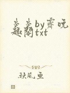 炎炎by霁晚笔趣阁txt