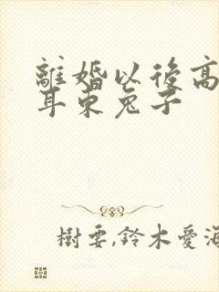 离婚以后高干 耳东兔子