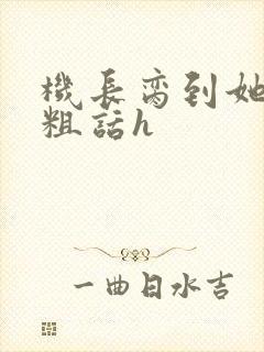 机长脔到她哭h粗话h