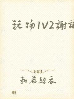 玩物1V2谢识封面