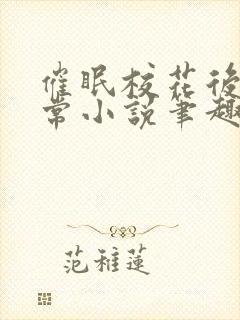 催眠校花后的日常小说笔趣阁