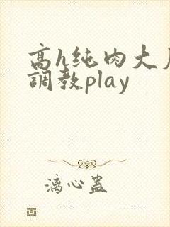 高h纯肉大尺度调教play