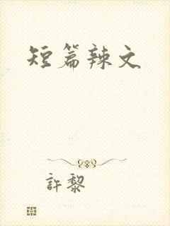 短篇辣文封面