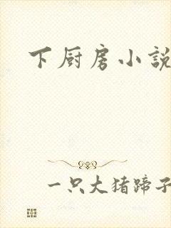 下厨房小说封面