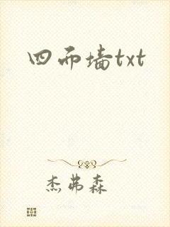 四面墙txt封面