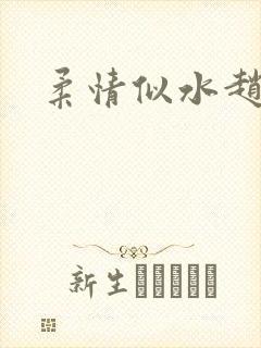 柔情似水赵雅儿