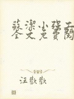 苏洁小强工地情全文免费阅读