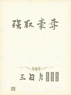 强取豪夺封面