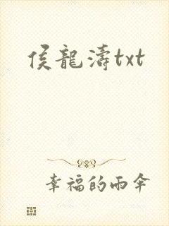 侯龙涛txt