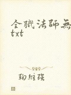 全职法师无删减txt