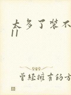 太多了装不下H11