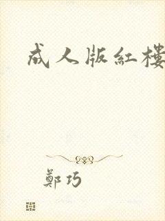 成人版红楼梦封面