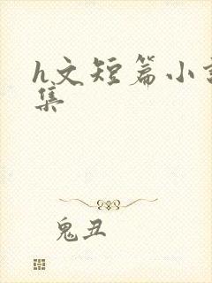 h文短篇小说合集封面