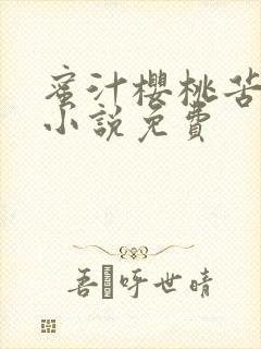 蜜汁樱桃苦咖啡小说免费