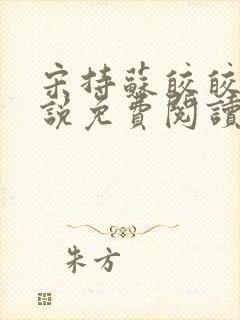 宋持苏皎皎的小说免费阅读