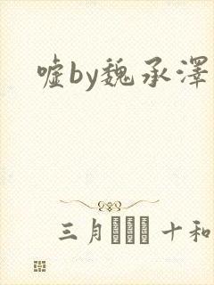 嘘by魏承泽封面