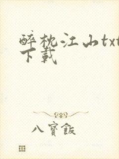 醉枕江山txt下载