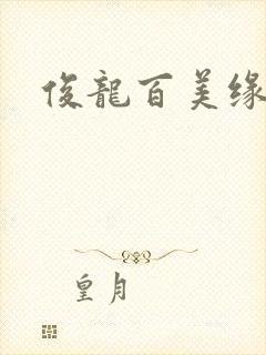 俊龙百美缘小说