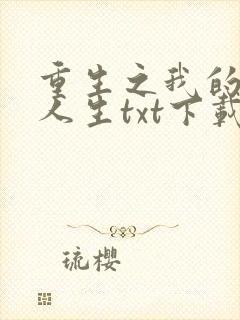 重生之我的书记人生txt下载封面