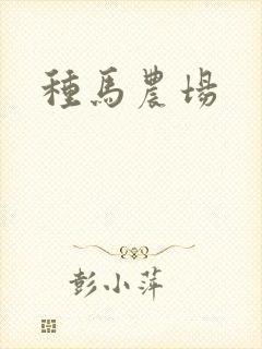 种马农场封面