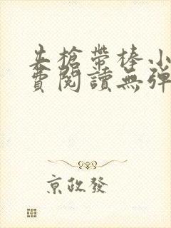 夹枪带棒小说免费阅读无弹窗笔趣封面