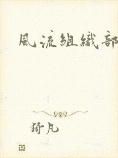 风流组织部长封面