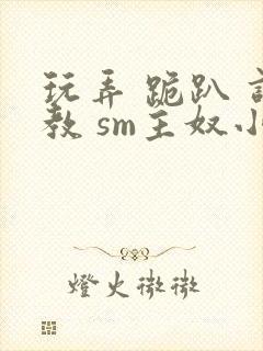 玩弄 跪趴 调教 sm主奴小说封面