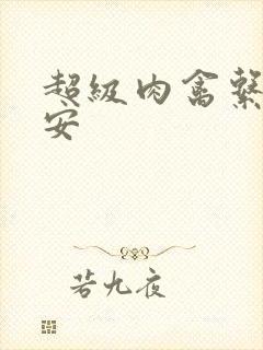 超级肉禽系统保安