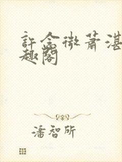 许念微萧湛明笔趣阁