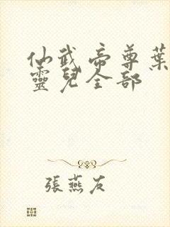 仙武帝尊叶辰楚灵儿全部