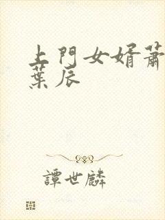 上门女婿萧初然叶辰