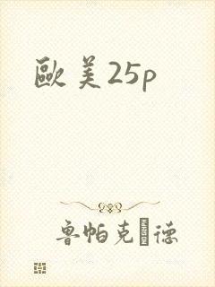 欧美25p封面