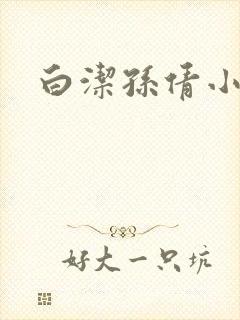 白洁孙倩小说