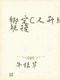 绑定C人升级系统后封面