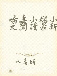 娇妻小娴小说全文阅读最新章节封面