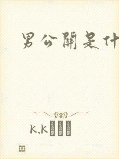 男公关是什么封面