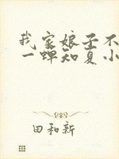 我家娘子不对劲一蝉知夏小说无弹窗