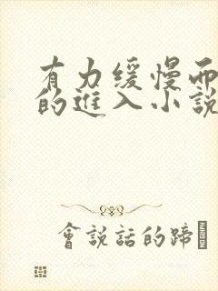 有力缓慢而坚定的进入小说