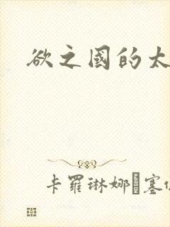 欲之国的太子封面