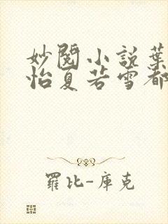 妙阅小说叶辰孙怡夏若雪都市封面