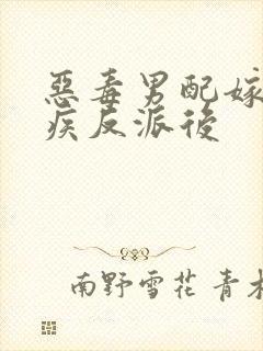 恶毒男配嫁给残疾反派后