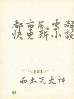 都市风云超前超快更新小说