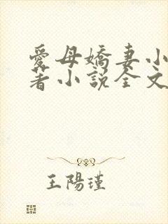 爱母娇妻小说原著小说全文阅读